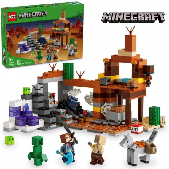 LEGO Minecraft el Pozo de Mina de los Páramos 21263