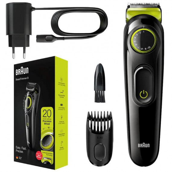 BRAUN BT3221 Recortadora de Barba Recargable