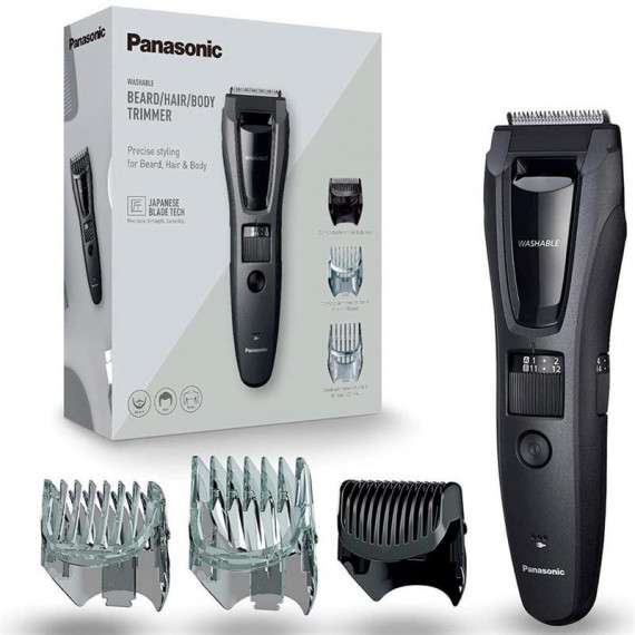 PANASONIC ER-GB62 Barbero Recortador con 3 Peines