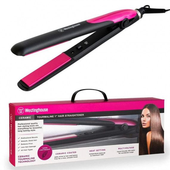 WESTINGHOUSE WH1126 Plancha Alisadora de Pelo Turmalina Cerámica
