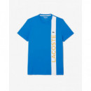 Camiseta Deportiva con Detalles de Marca Estampados Ultra Dry de LACOSTE