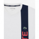 Camiseta Deportiva con Detalles de Marca Estampados Ultra Dry de LACOSTE