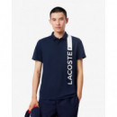 Polo Deportivo con Estampado de Marca Ultra Dry de LACOSTE