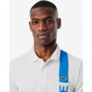 Polo Deportivo con Estampado de Marca Ultra Dry de LACOSTE