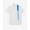 Polo Deportivo con Estampado de Marca Ultra Dry de LACOSTE