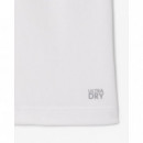 Polo Deportivo con Estampado de Marca Ultra Dry de LACOSTE