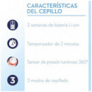 BRAUN Oral B Cepillo Eléctrico Profesional 3 Laboratory Blanco (D505.533.3)