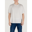 Camiseta ARMANI EXCHANGE Blanca Estampado Logos