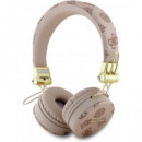 GUESS Casco Auricular BLUETOOTH Enc Peony Rosa