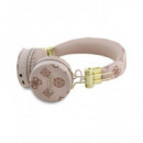 GUESS Casco Auricular BLUETOOTH Enc Peony Rosa