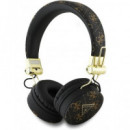 GUESS Casco Auricular BLUETOOTH Enc 4G Triangle Negro