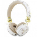 GUESS Casco Auricular BLUETOOTH Enc 4G Triangle Blanco