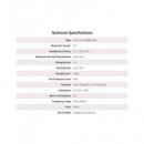 GUESS Casco Auricular BLUETOOTH Enc 4G Triangle Blanco