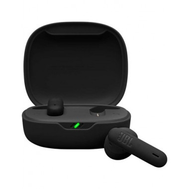 JBL Auricular BLUETOOTH Wave Flex 2  Negro Manos Libres,con Estuche de Carga