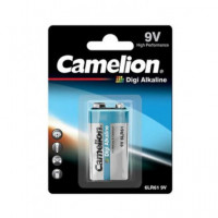 CAMELION Pila Digi Alkalina 9V 6LR61