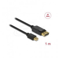 DELOCK Cable Mini Displayport/m a Displayport/m 4K 1MTR 82698