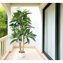 árbol Plumeria- Planta Artificial Realista- Tronco Natural- 180 Cm- Green Essentials®- Interior  GREEN ESSENTIALS®