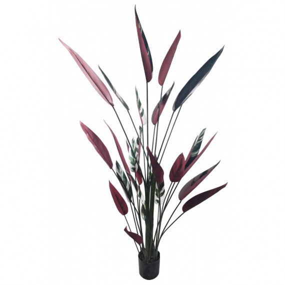 Planta Ave del Paraíso Roja- Planta Artificial Realista- 180CM- Green Essentials®- Interior  GREEN ESSENTIALS®