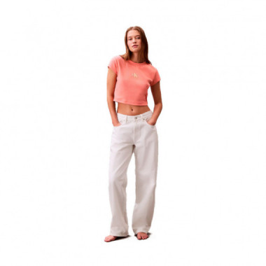 CAMISETA SLIM CON MONOGRAMA