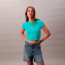 Camiseta Slim con Monograma  CALVIN KLEIN