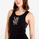 Vestido de Tirantes de Canalé  CALVIN KLEIN