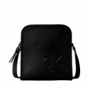 Bandolera Sculpted Impression Reporter  CALVIN KLEIN