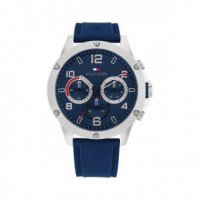 Blaze 46MM C/sil Azul  TOMMY HILFIGER