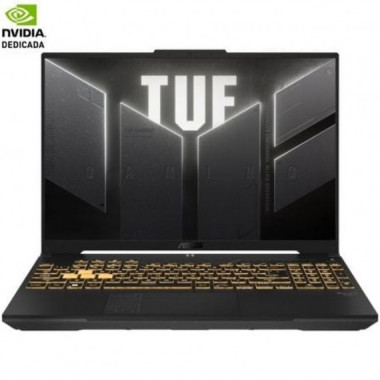 ASUS PORTATIL TUF GAMING F16 TUF607VU-RL130 I7-13620H/16GB/SSD 512 GB/RTX 4050/16/FDOS