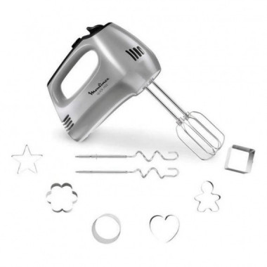 Moulinex Quick Mix HM313E10 Amasadora 300W Plata