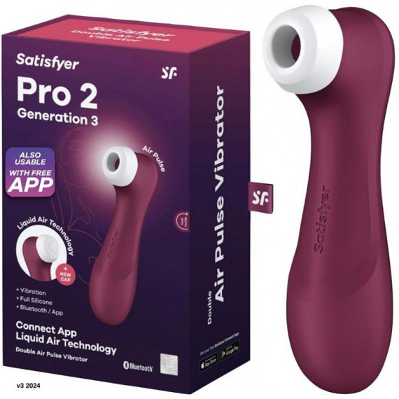 SATISFYER Pro 2 (3ª Generación) Liquid Air Connect App