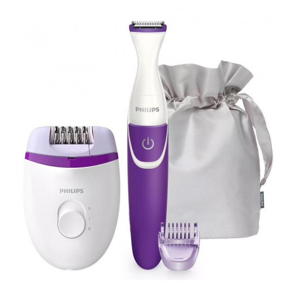 PHILIPS Satinelle Essential BRP505/00 Depiladora + Perfilador Bikini