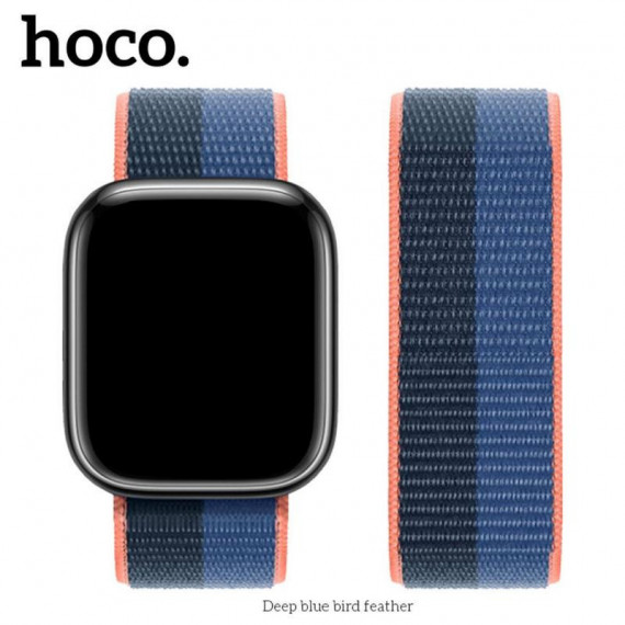 HOCO WA02 Correa Nylon Azul Deep para Apple Watch
