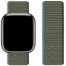 HOCO WA02 Correa Nylon Loop Apple Watch 38/40/41MM - Verde Oliva Oscuro