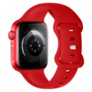 HOCO Iwatch WA15 Correa Silicona Rojo (38/40/41MM)