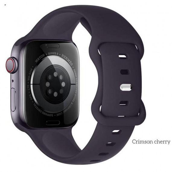 HOCO Correa Iwatch WA15 Silicona Hebilla 38/40/41MM Crimson Cherry