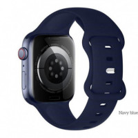HOCO Iwatch WA15 Correa Silicona Hebilla 38/40/41MM Azul Marino
