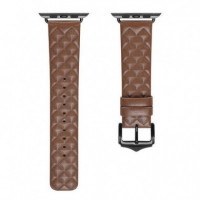 HOCO Iwatch WA18 Correa Cuero Elegant Series Marrón (38/40/41MM)
