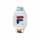FILA 38-105-007 Reloj Digital Blanco