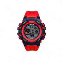 FILA Reloj Digital Rojo 38-188-002