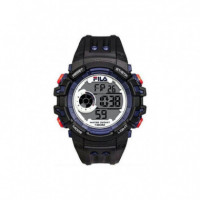 FILA Reloj Negro 38-188-003