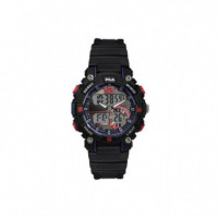 FILA Reloj 38-190-001 Negro Unisex