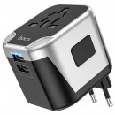 HOCO AC5 Adaptador 2.4 Amp Conversor de Viaje 2-EN-1