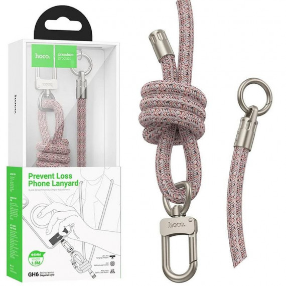HOCO GH6 Cordón Ajustable Universal Elegant Peach
