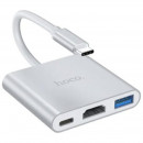 HOCO HB14 Adaptador Hub Usb-c