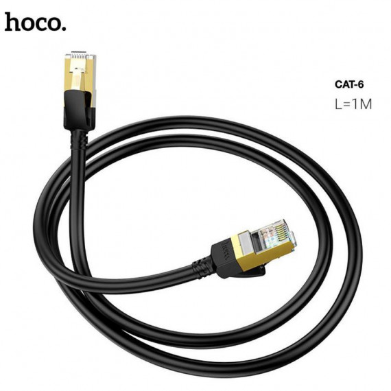 HOCO US02 Cable de Red Ethernet Gigabit CAT6 1M