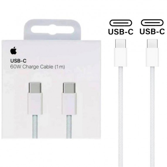 Apple Cable de Carga Usb-c a Usb-c (60W, 1M)  APPLE