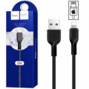 HOCO X20 Flash Cable USB a Lightning 2M Negro