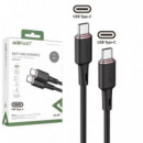 ACEFAST C2-03 Cable Usb-c a Usb-c 60W 1.2M Negro