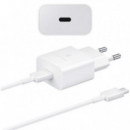 SAMSUNG Cargador Super Rápido 25W Usb-c Blanco