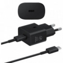 SAMSUNG Cargador Super Rápido 25W Usb-c Negro